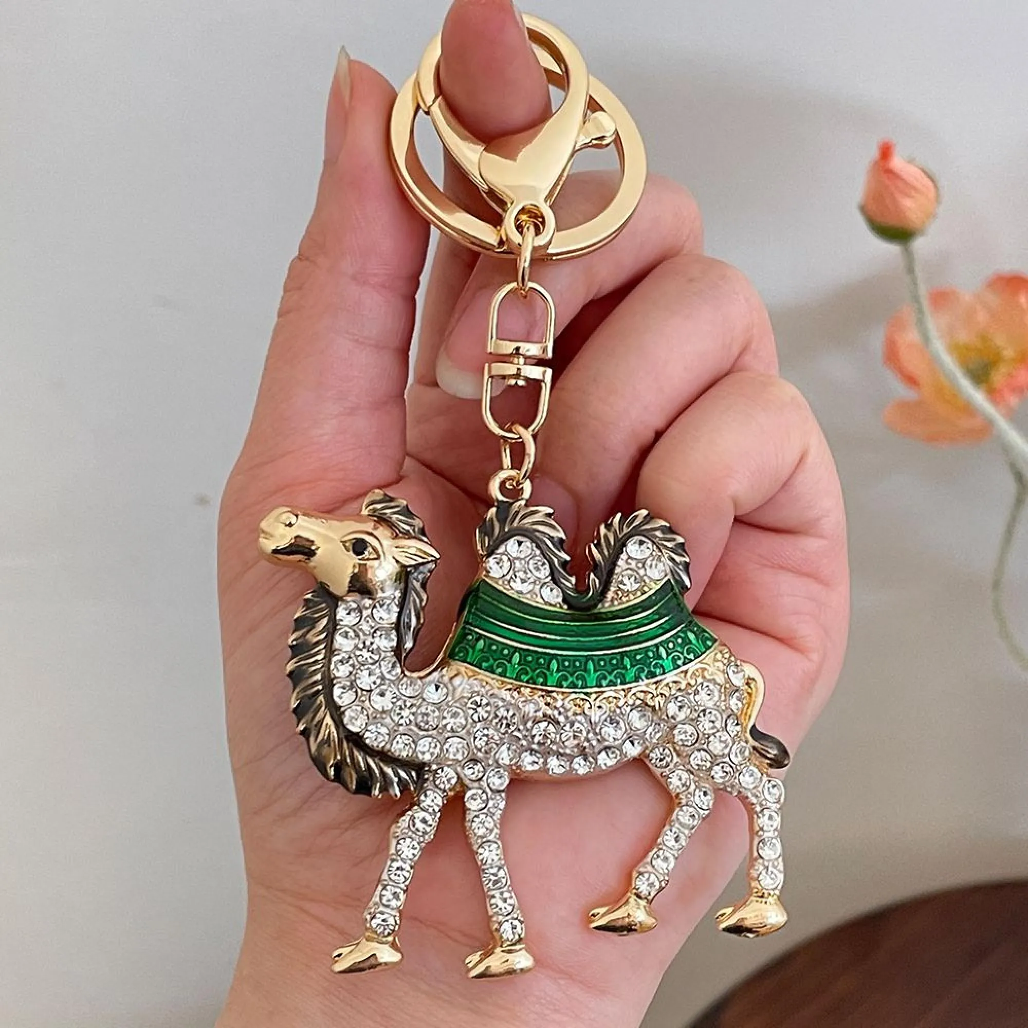 Desert Camel Keychain Pendant
