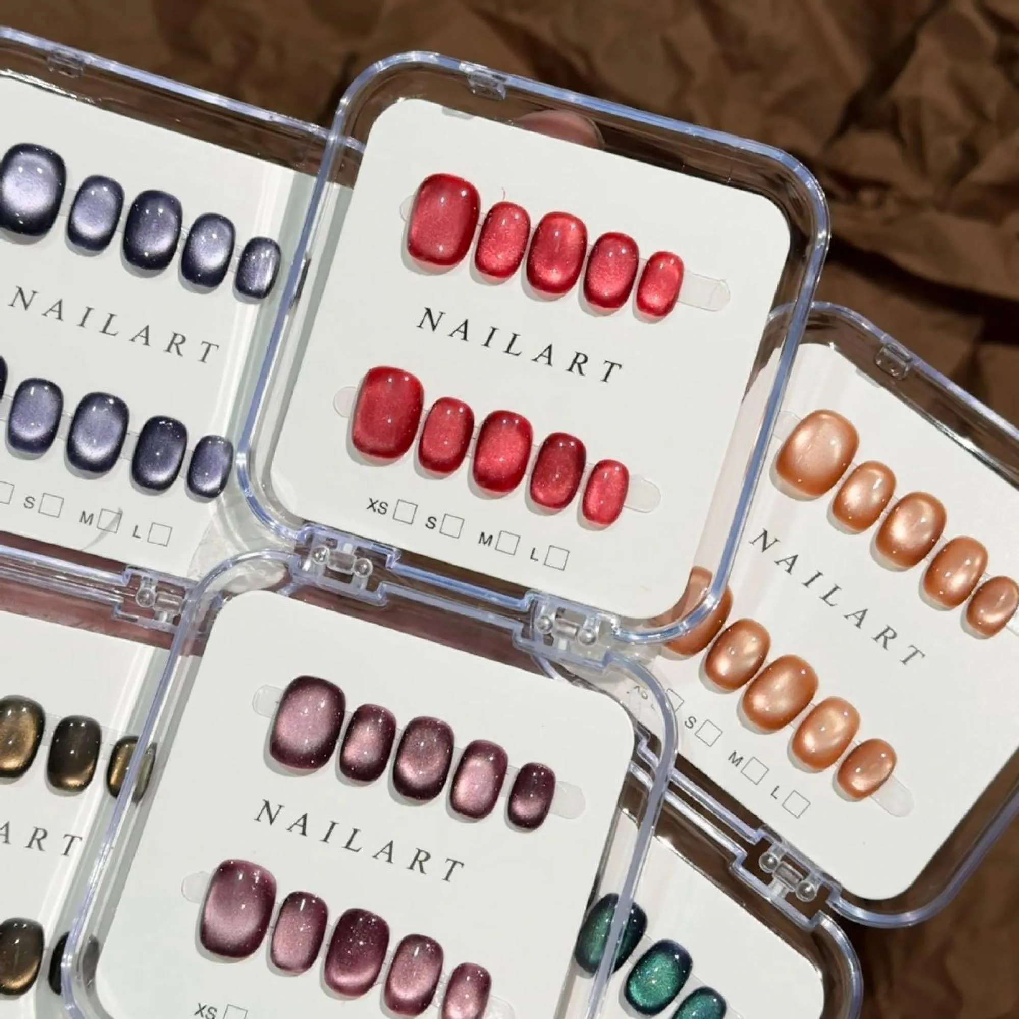 Handmade Cat Eye Wearable Nail Art Set