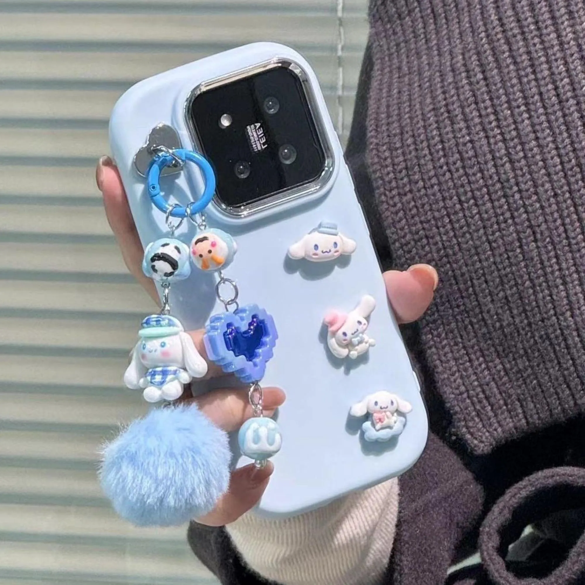 Cute Blue Jade Corgi Huawei Phone Case