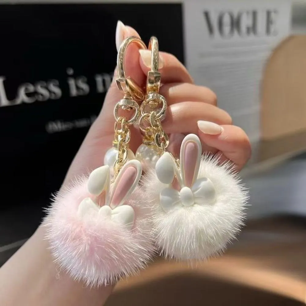 Cute Rabbit Keychain Princess